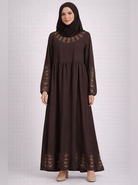 Shukr abaya gown size L